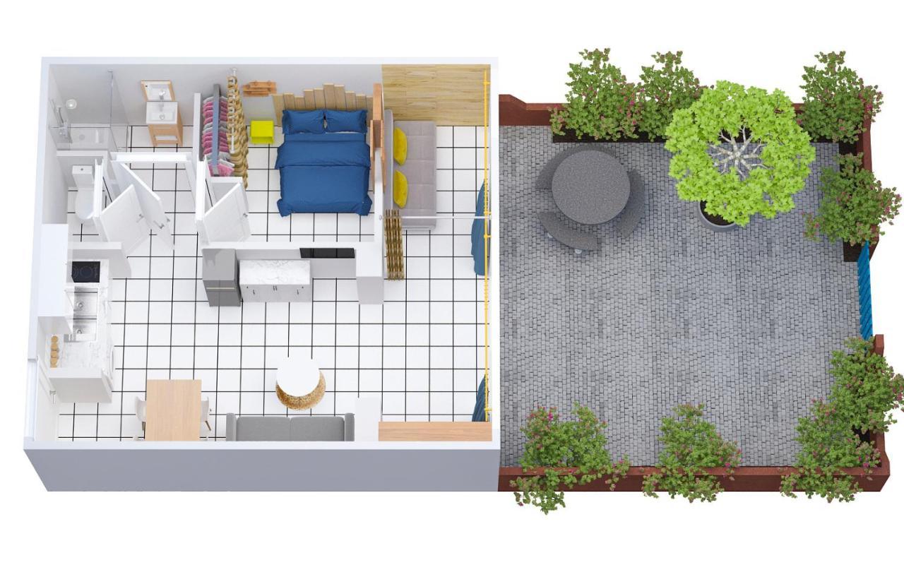A L'Ombre Du Murier Apartman Le Barcarès Kültér fotó